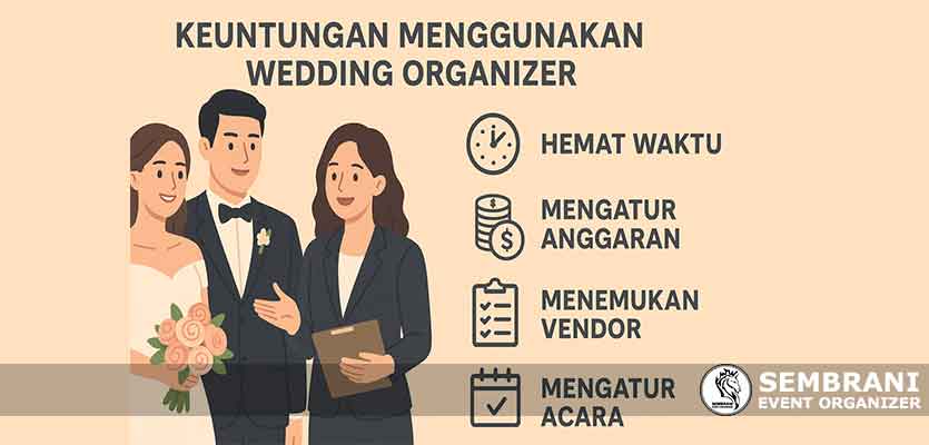 Keuntungan Menggunakan Wedding Organizer Keuntungan Menggunakan Wedding Organizer