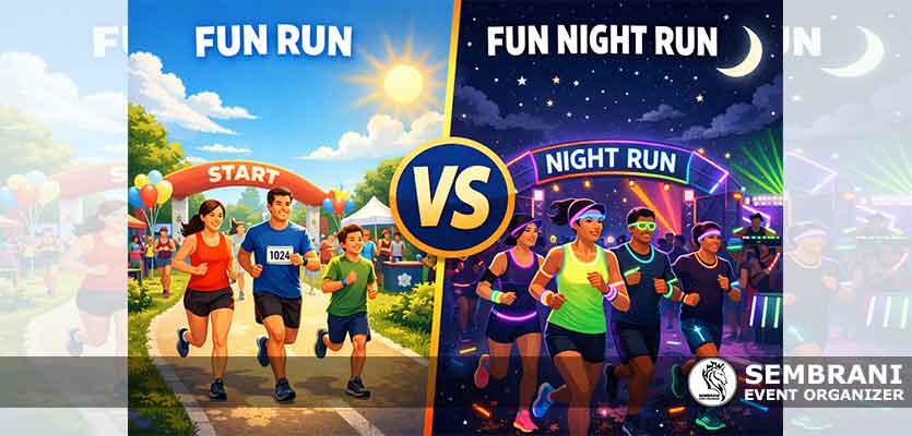 Perbedaan Fun Run dan Fun Night Run